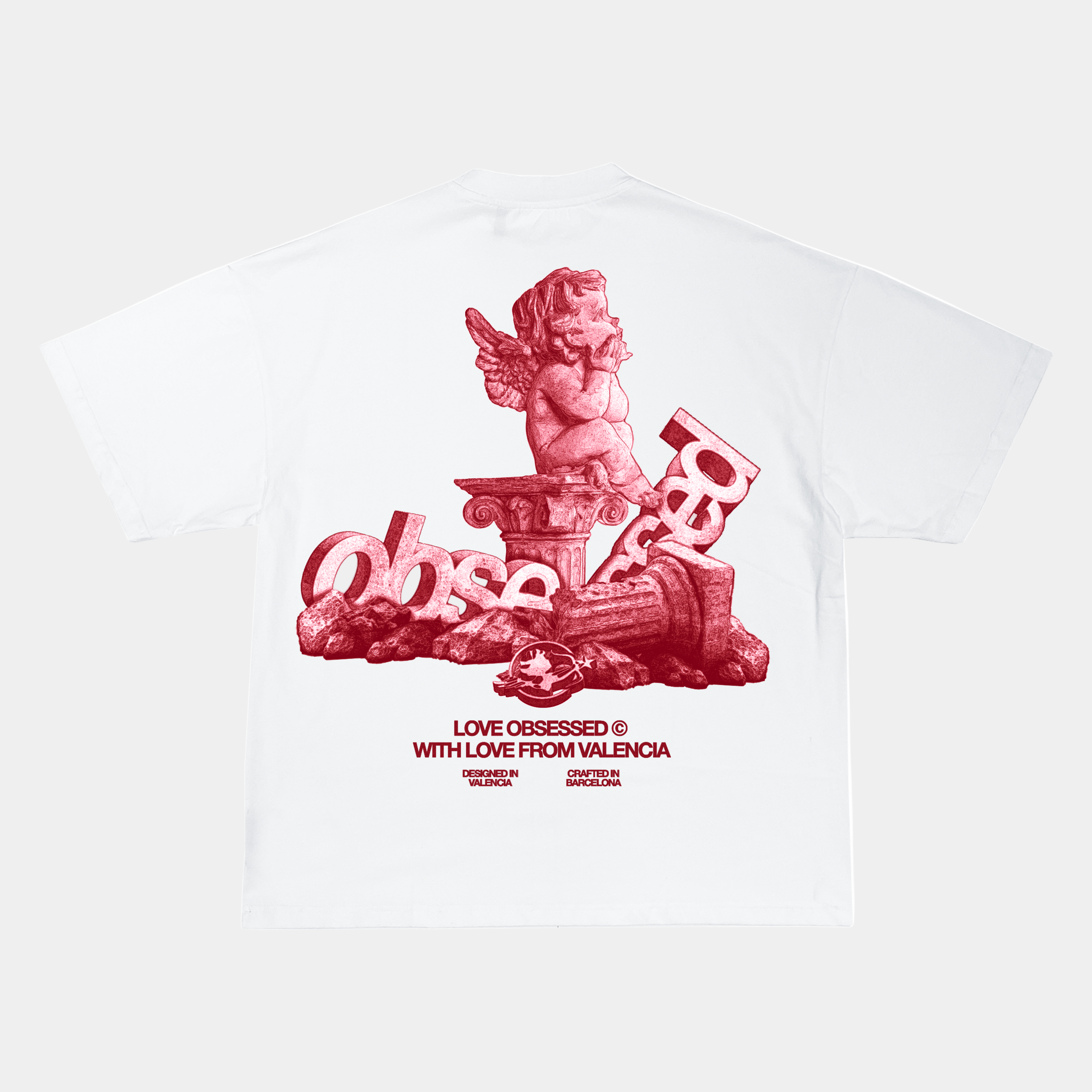 WHITE CUPID TEE – LOVEOBSESSED®