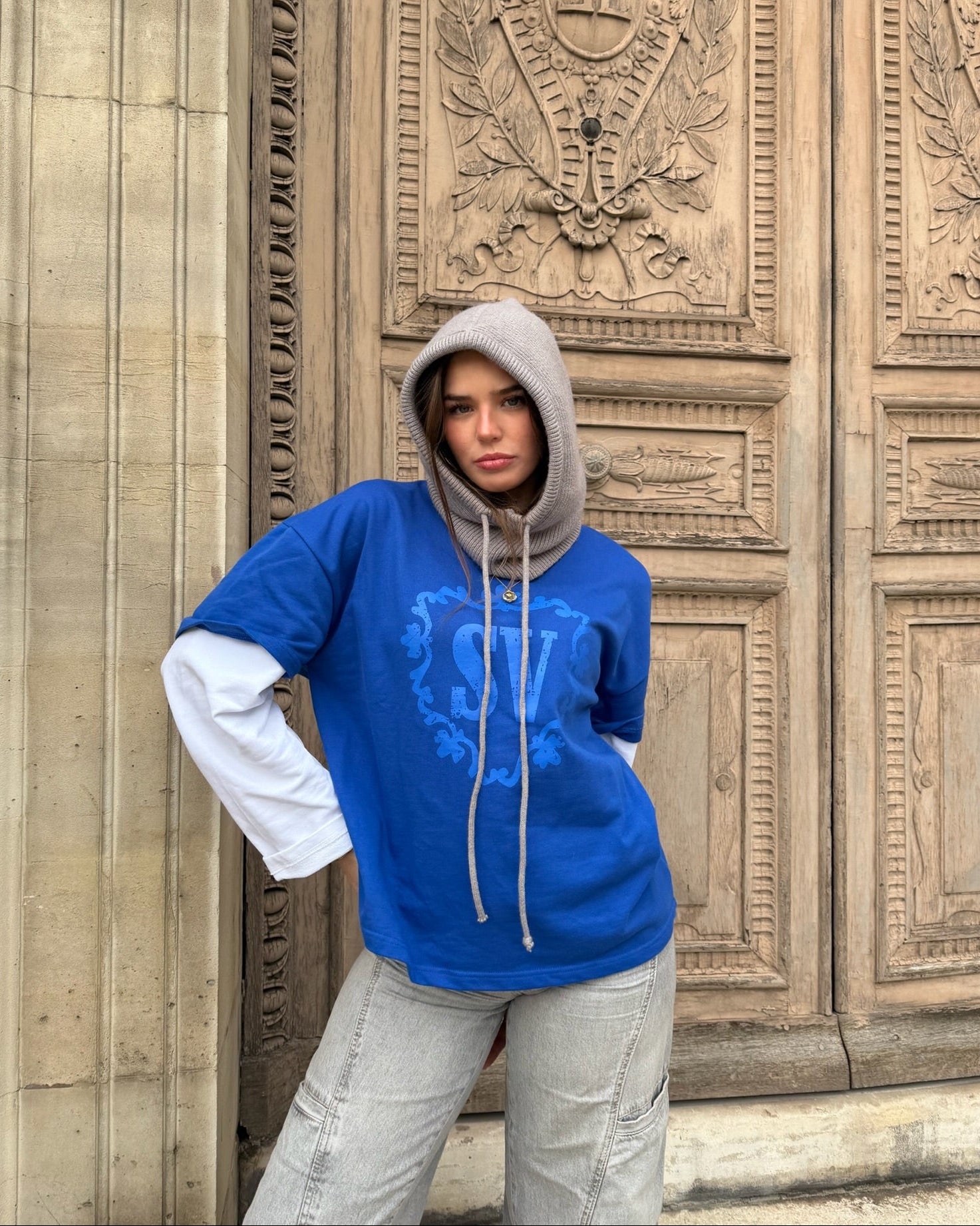 LE BLEU SV LONGSLEEVE TEE