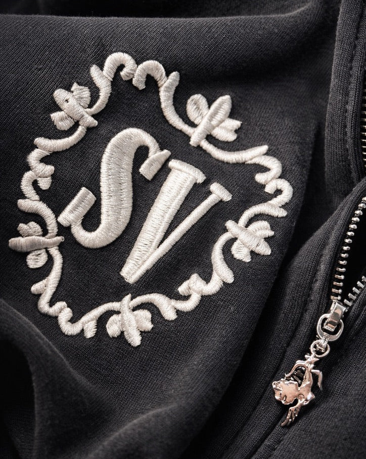 SV BLACK DOUBLE ZIP