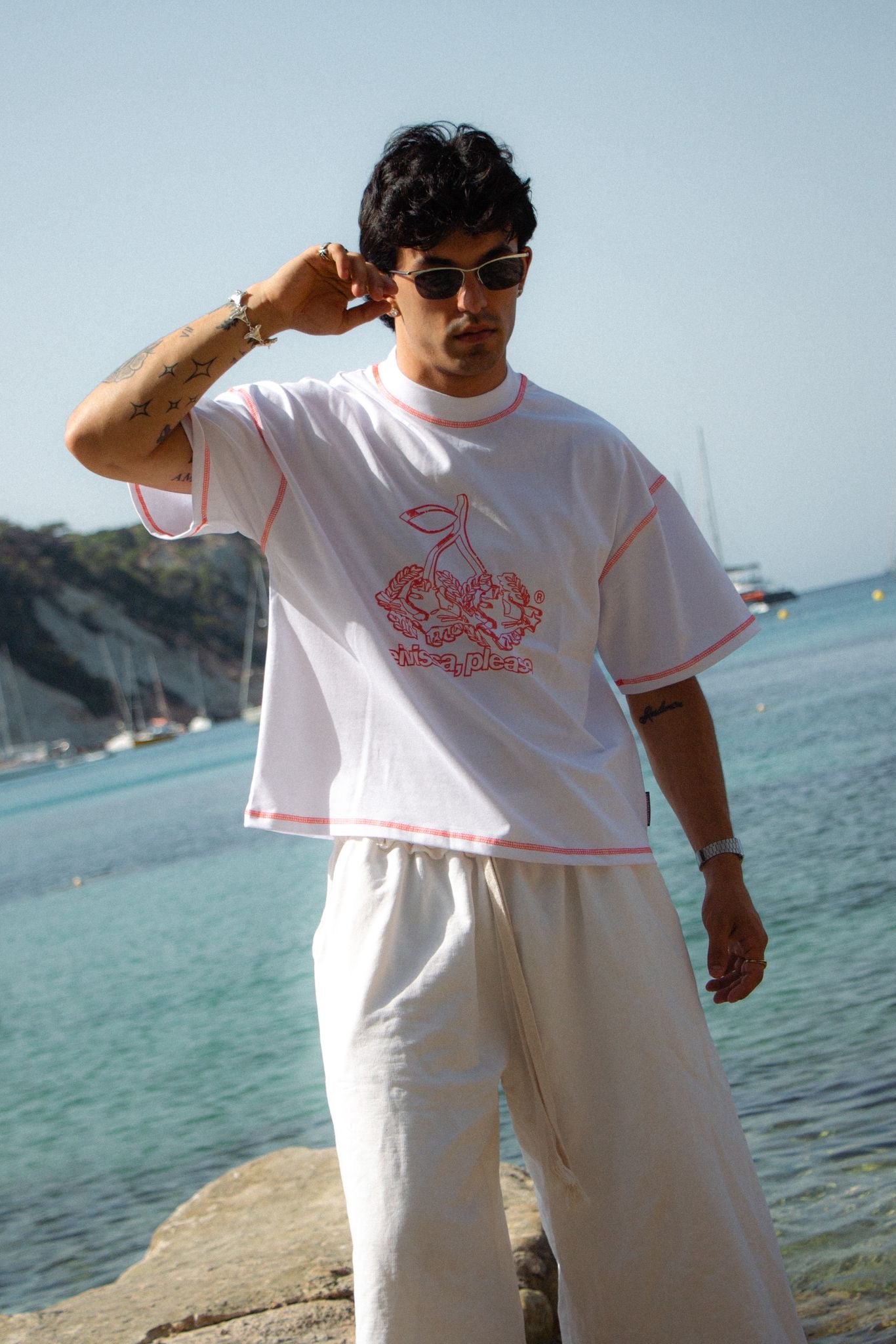 CERISE ORANGE TEE