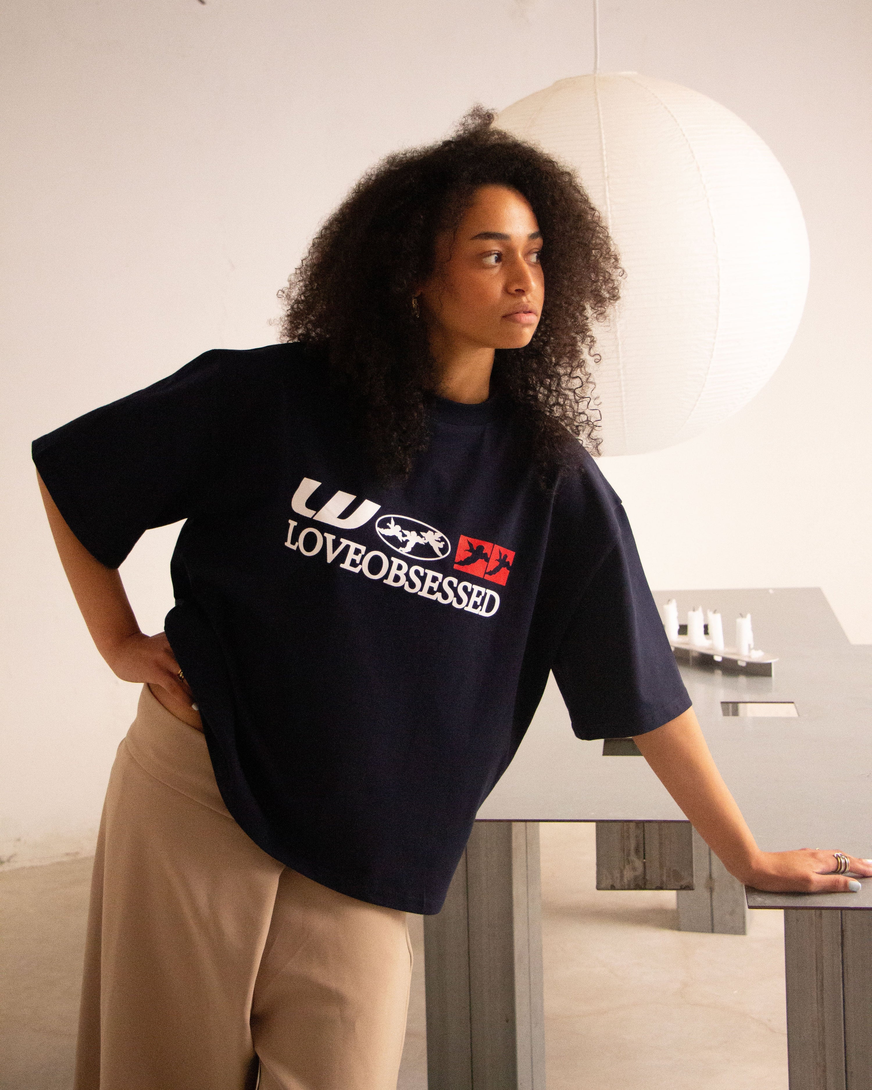 NAVY ROOKIE TEE