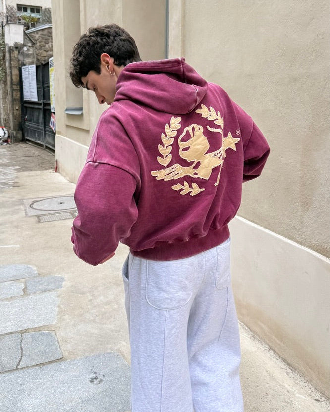 LES VIOLETTES HOODIE