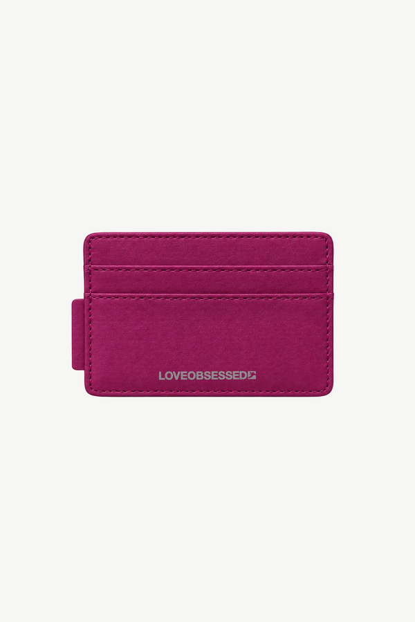 BURGUNDY CARDHOLDER