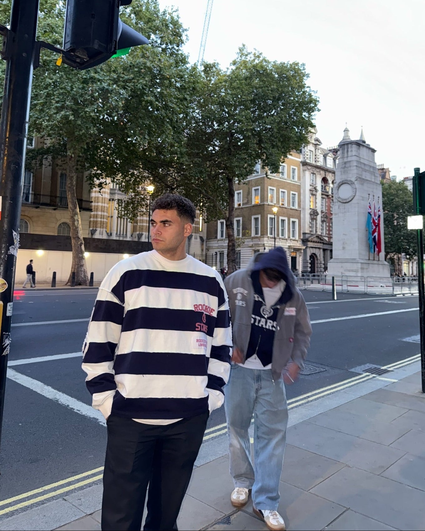 LES STRIPES CREWNECK