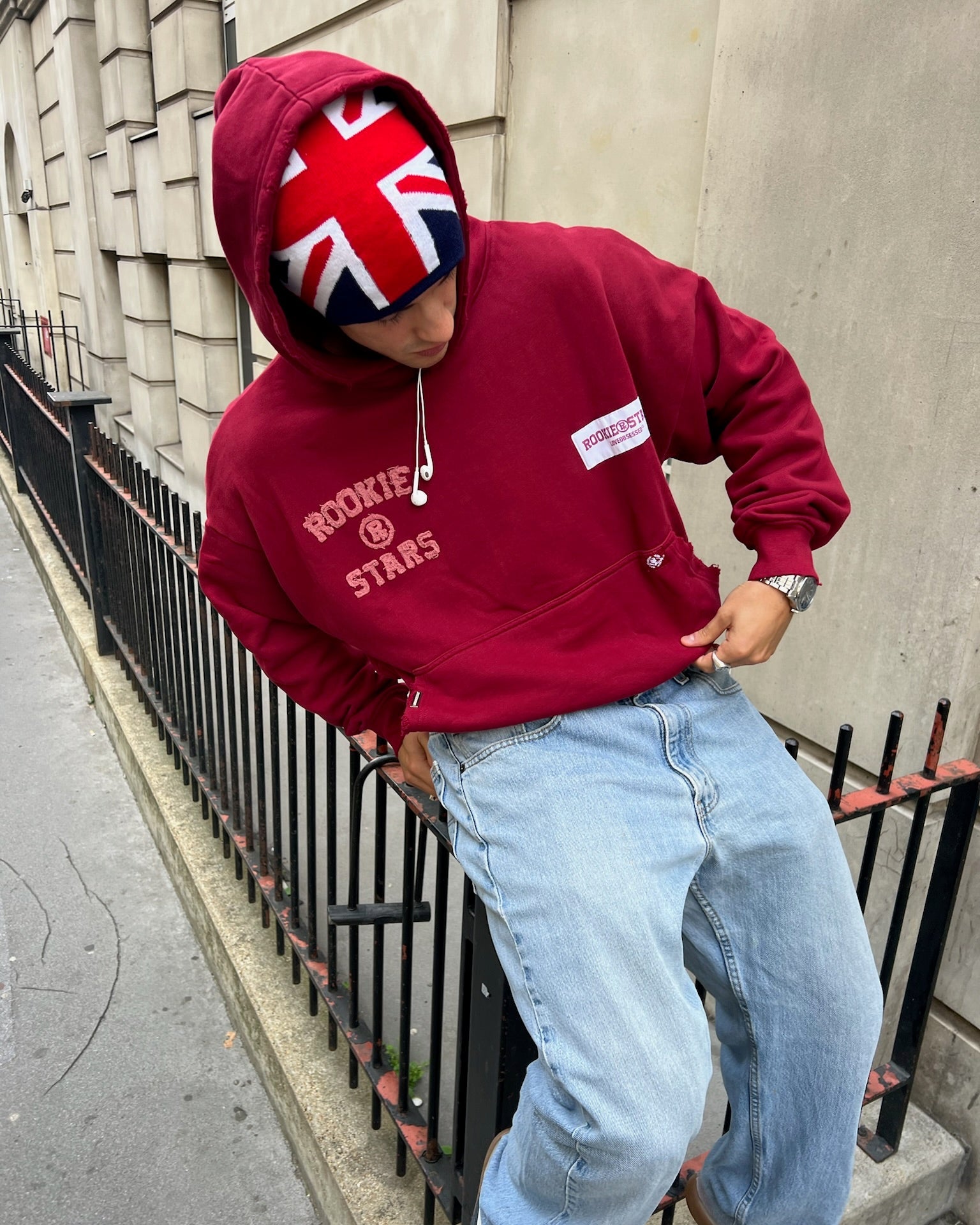 LE BORDEAUX HOODIE