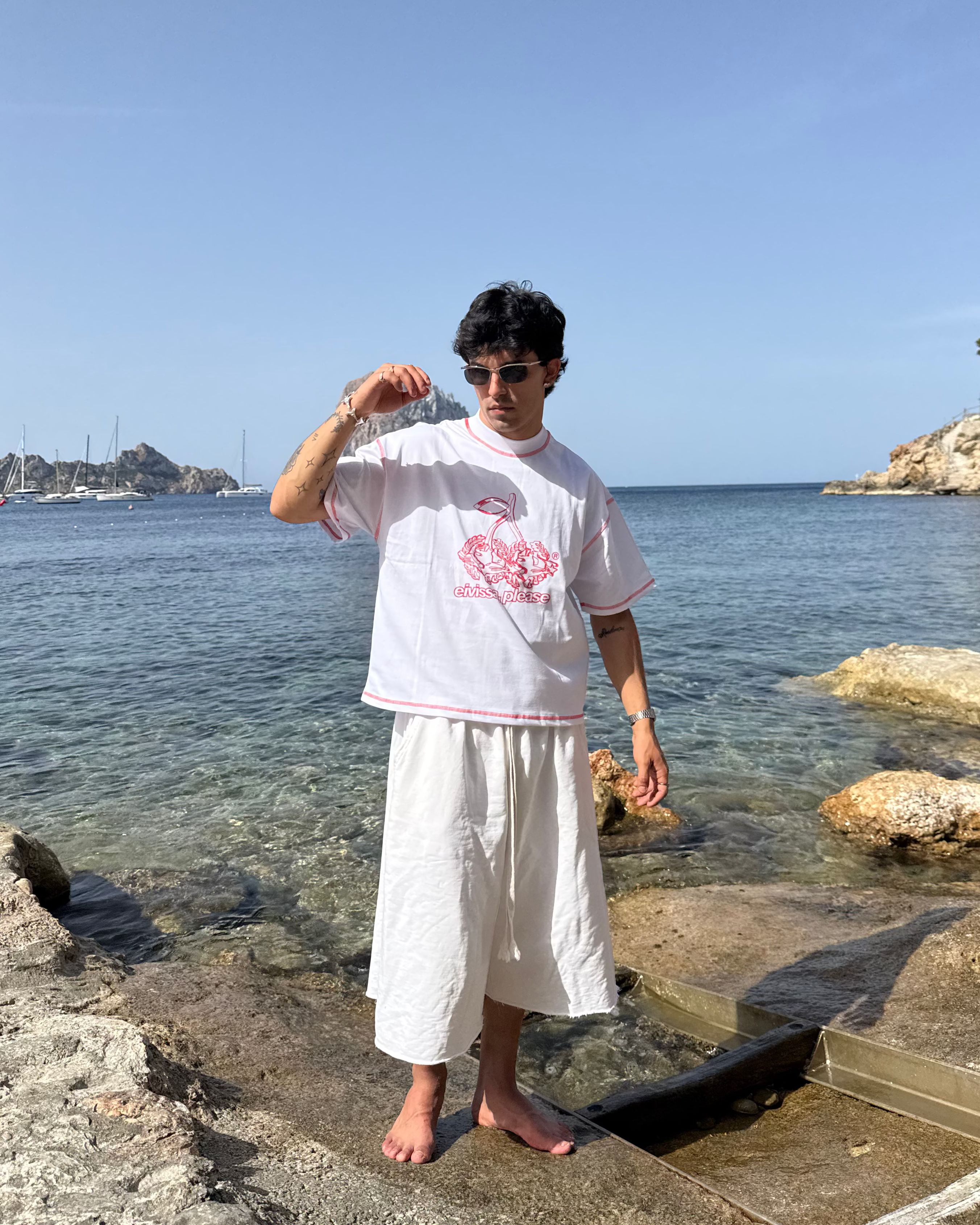CERISE ORANGE TEE