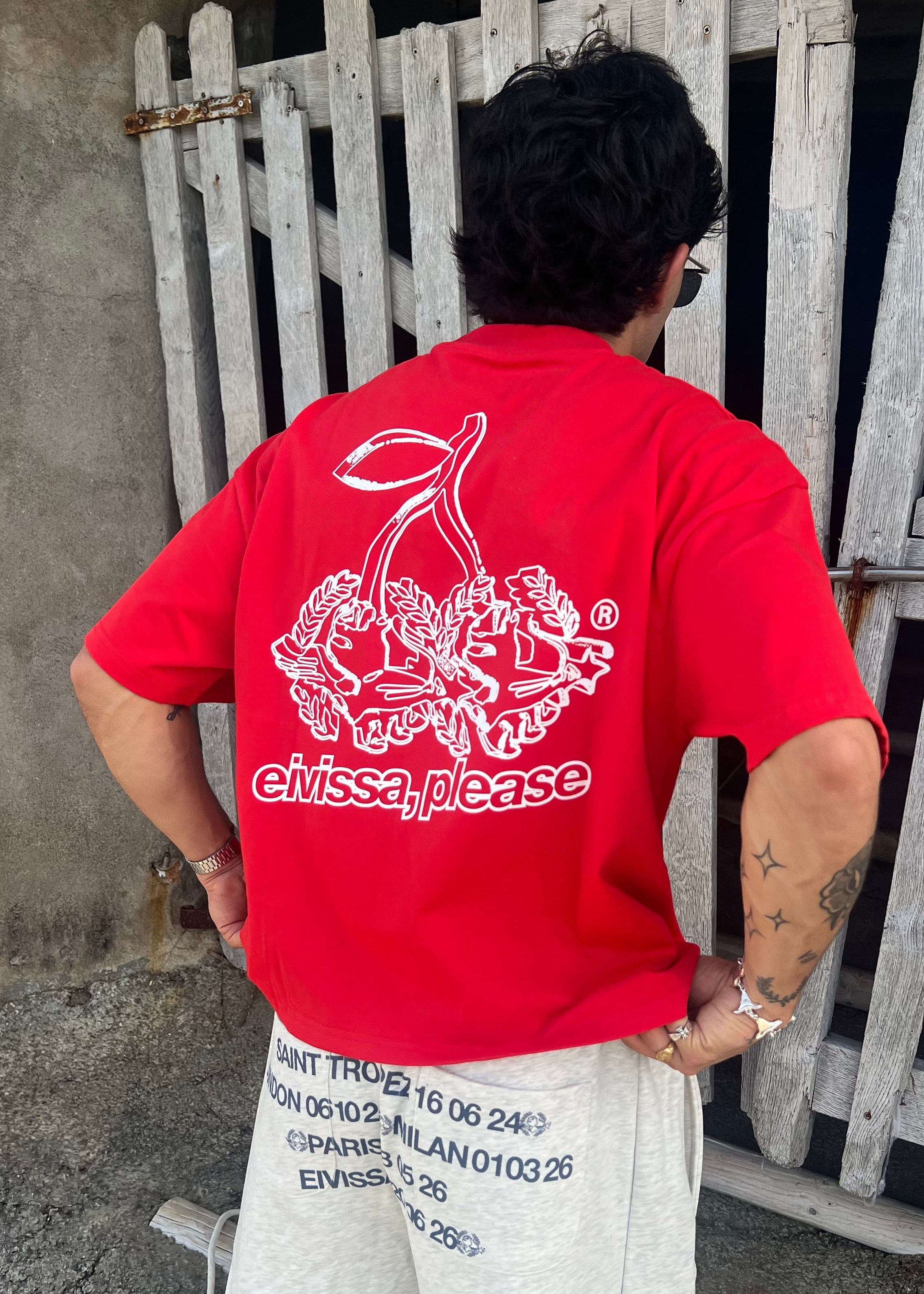 CERISE ROUGE TEE
