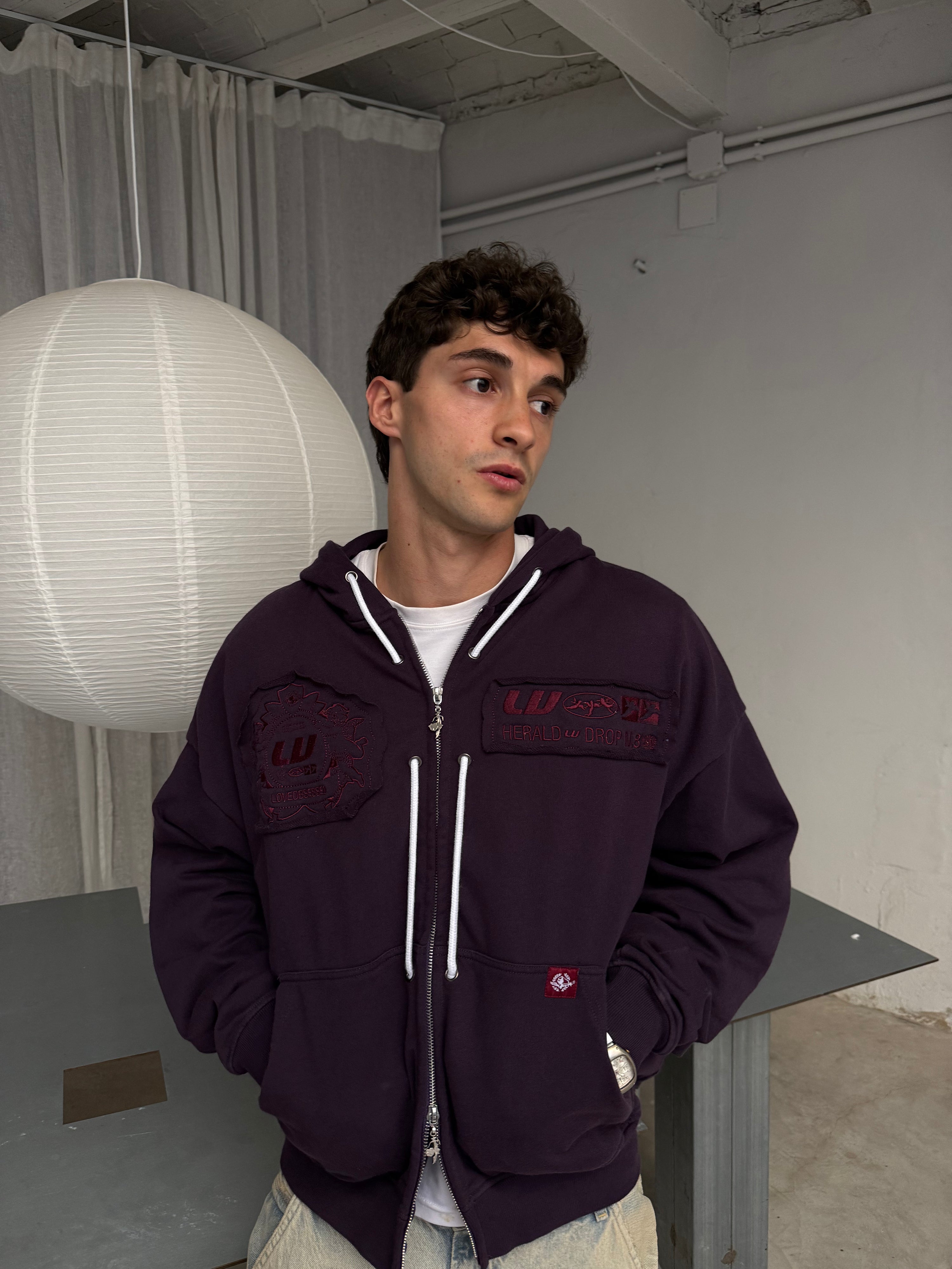 BORDEAUX COUTURE ZIP