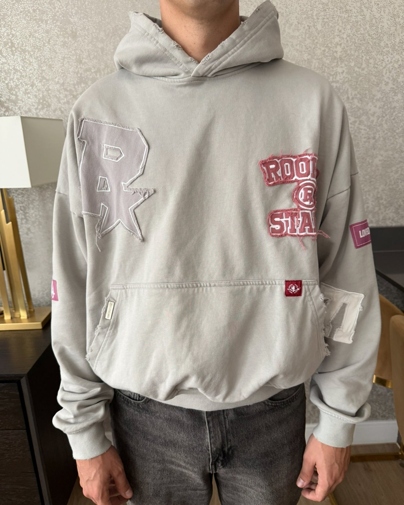 R-STAR GREY HOODIE