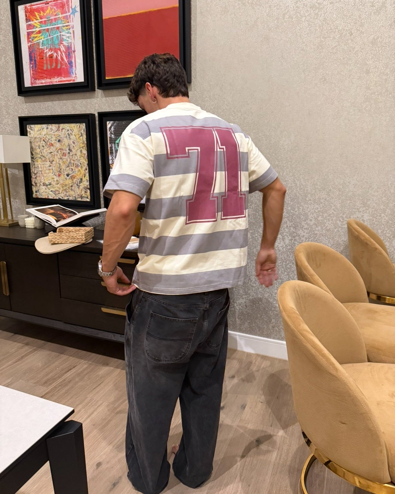 71 STRIPES TEE