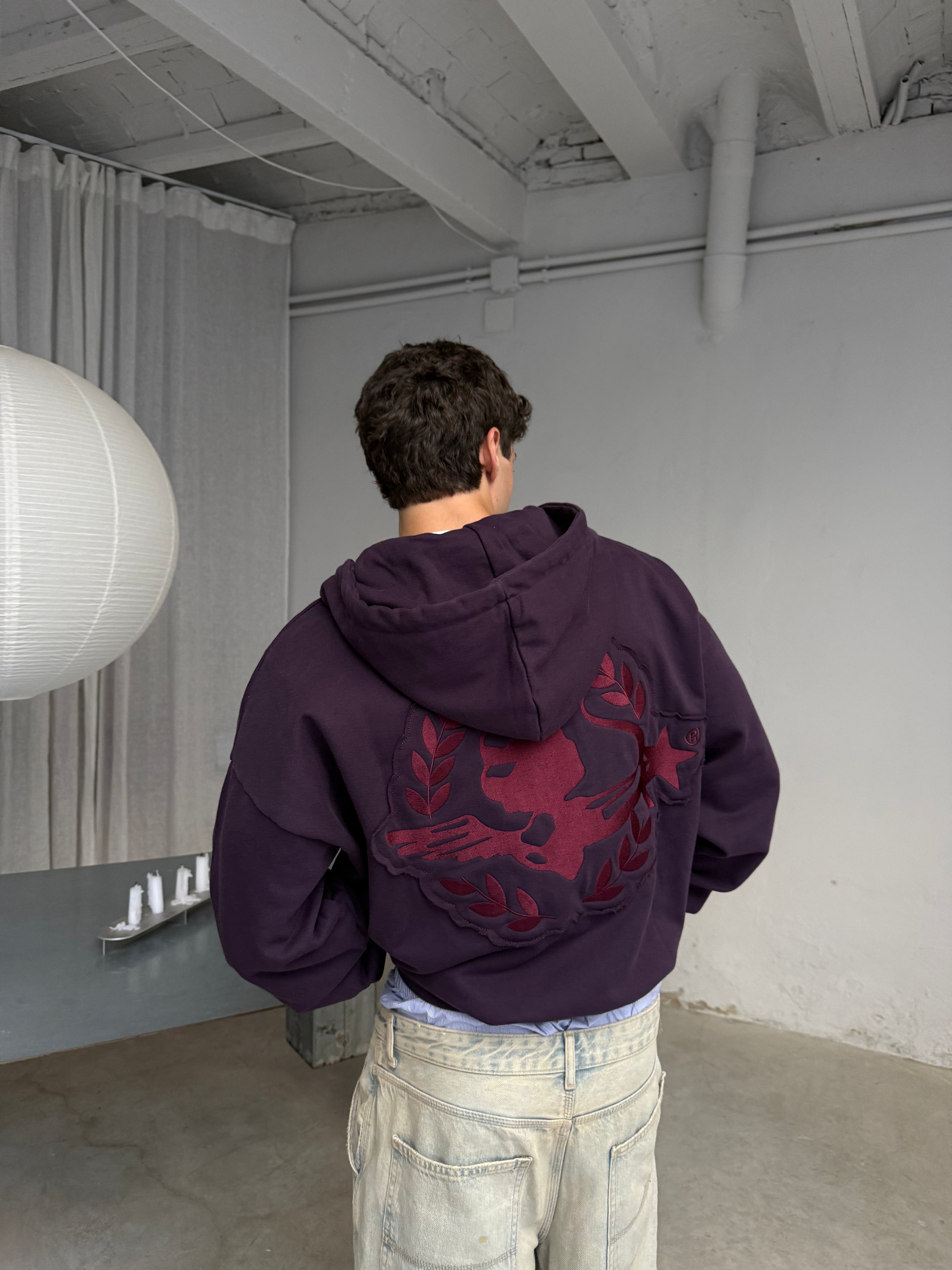 BORDEAUX COUTURE ZIP