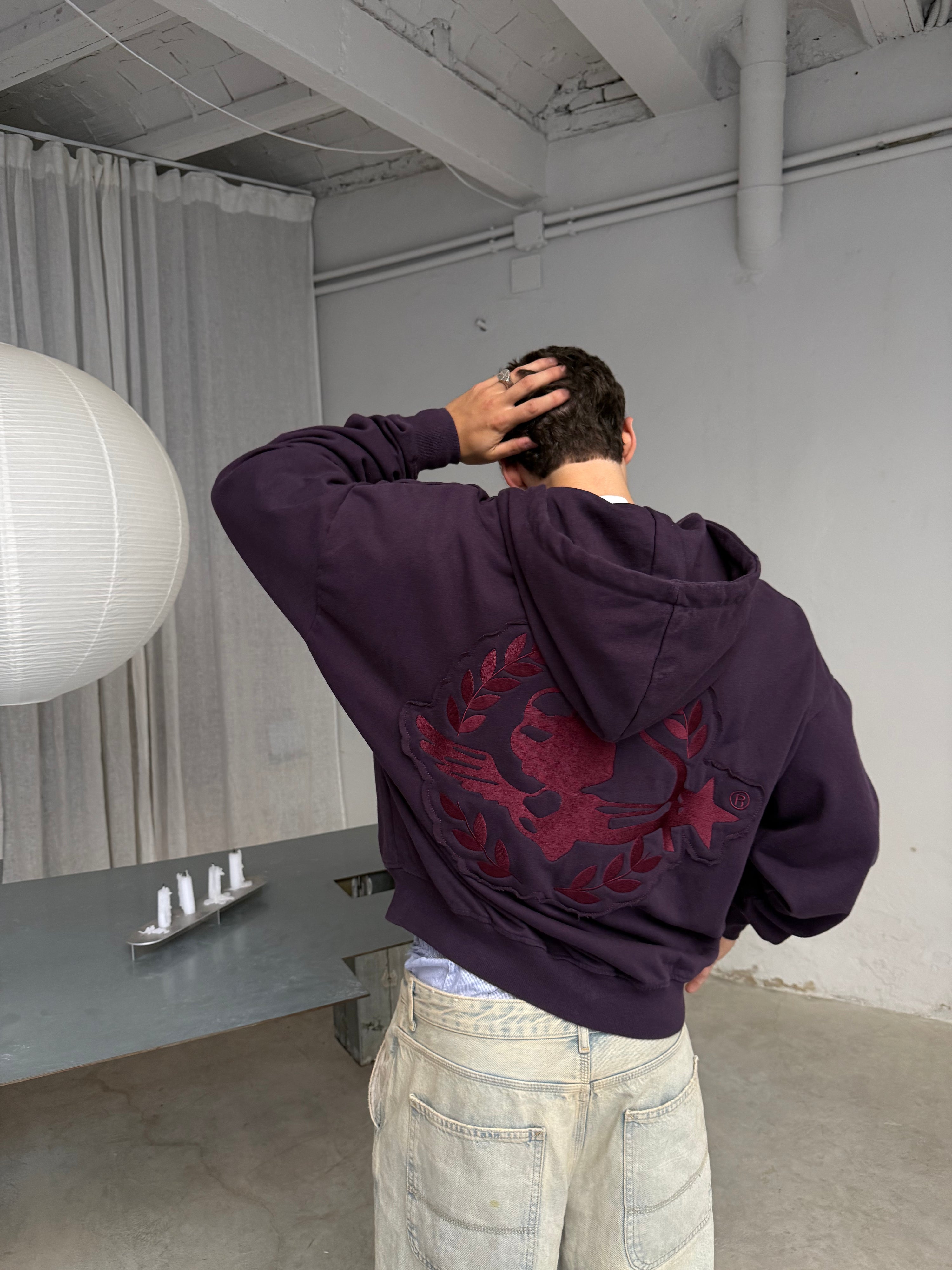 BORDEAUX COUTURE ZIP