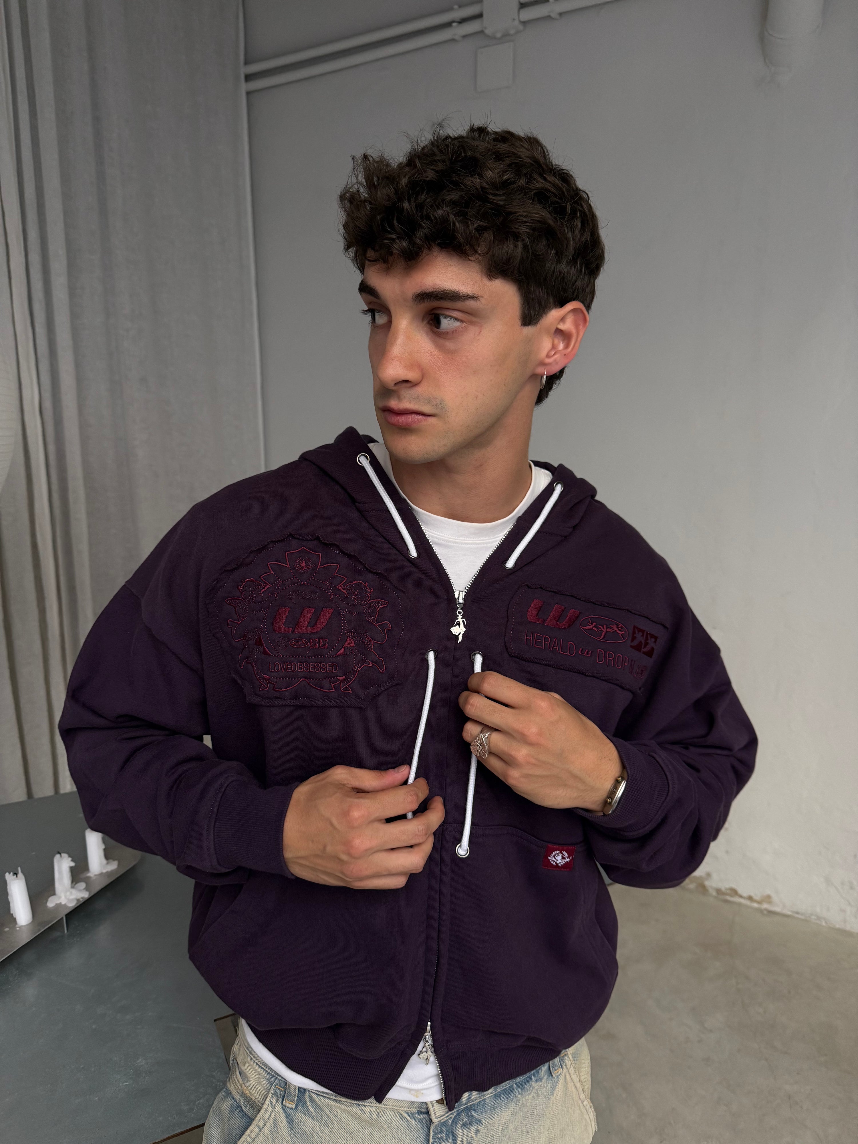 BORDEAUX COUTURE ZIP