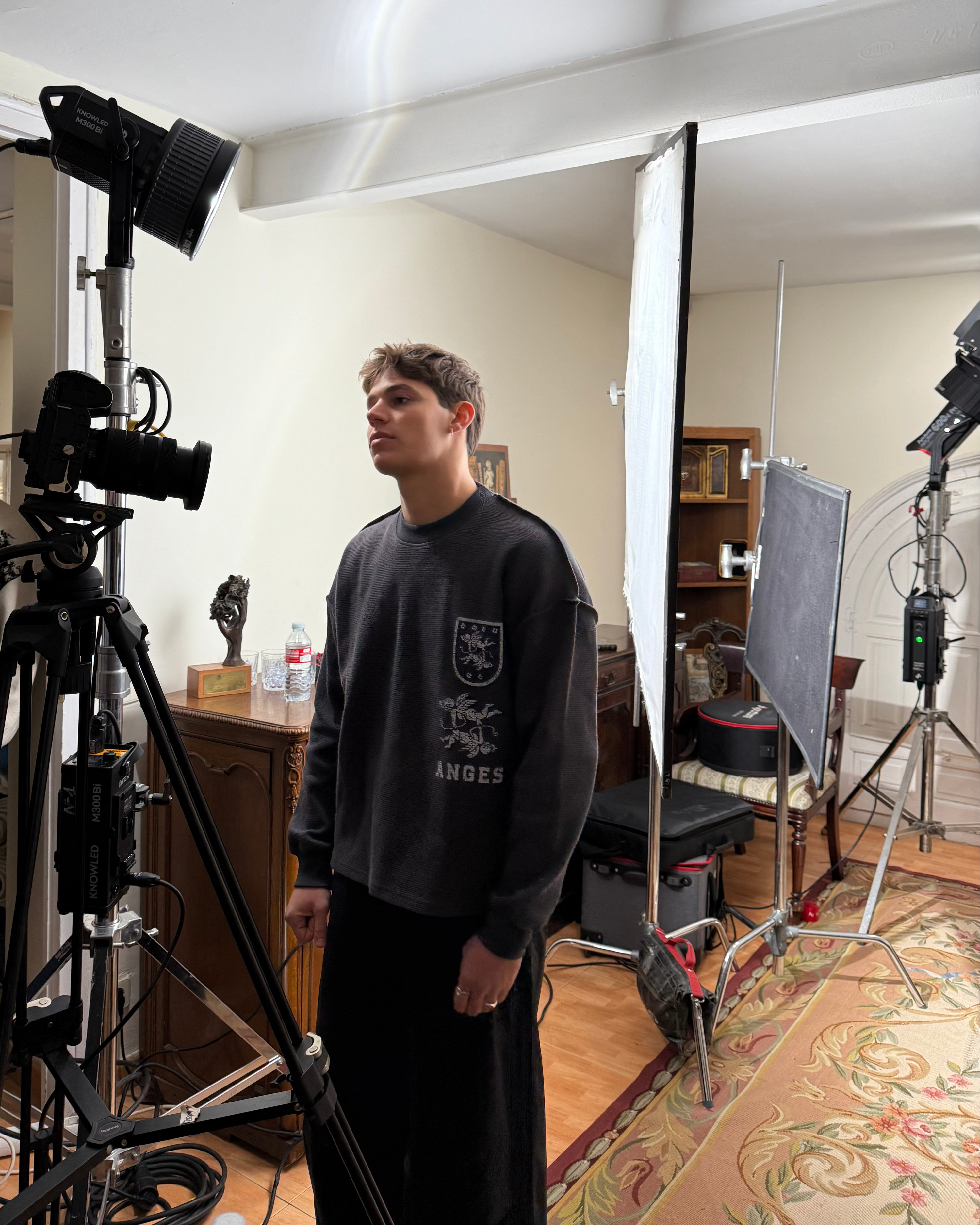 CASSÉ WAFFLE CREWNECK